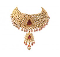 آویز گردنبند طلا 18 عیار زنانه مدل قلب توپر کد M557